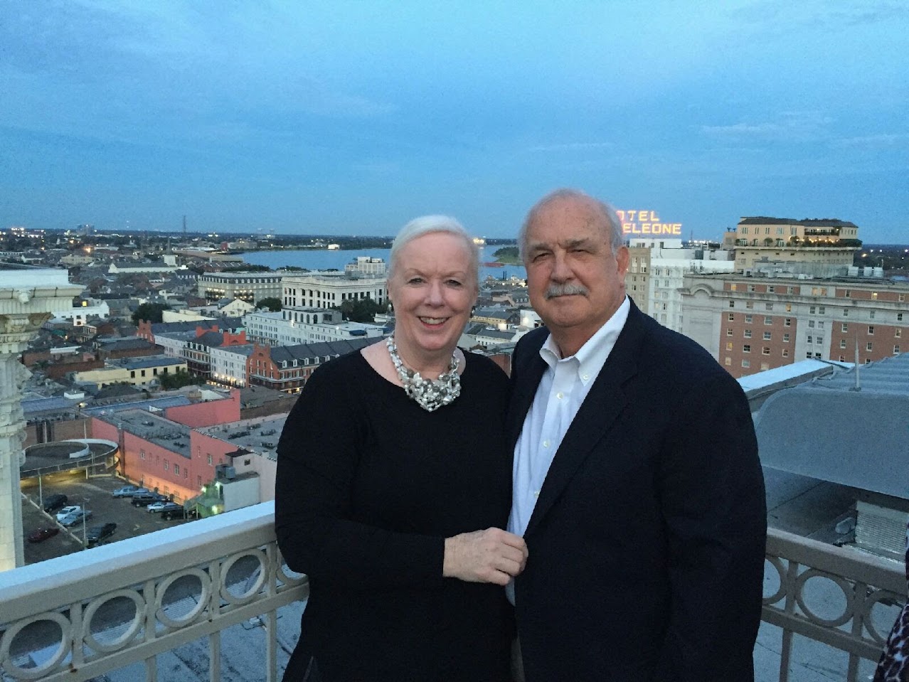 Olin Jaye and his wife